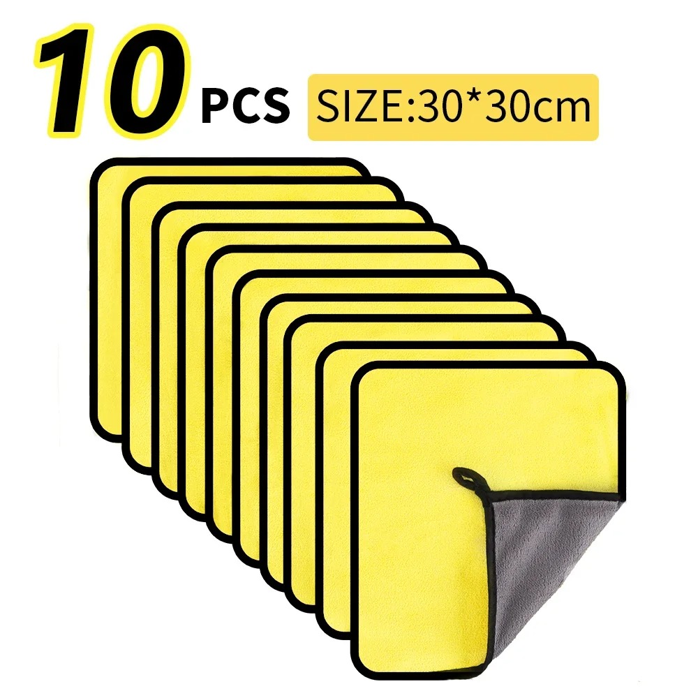 30×30cm  Double-Sided Microfib - Microfiber Towel Detailing บทวิจารณ์และราคา