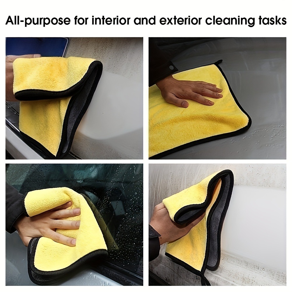 30×30cm  Double-Sided Microfib - Microfiber Towel Detailing บทวิจารณ์และราคา