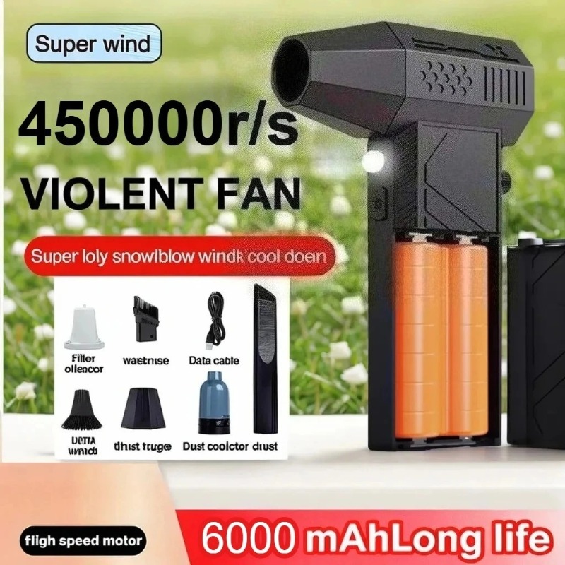 450000RPM Turbo Fan Brushless  - Dryer Car Blower บทวิจารณ์และราคา