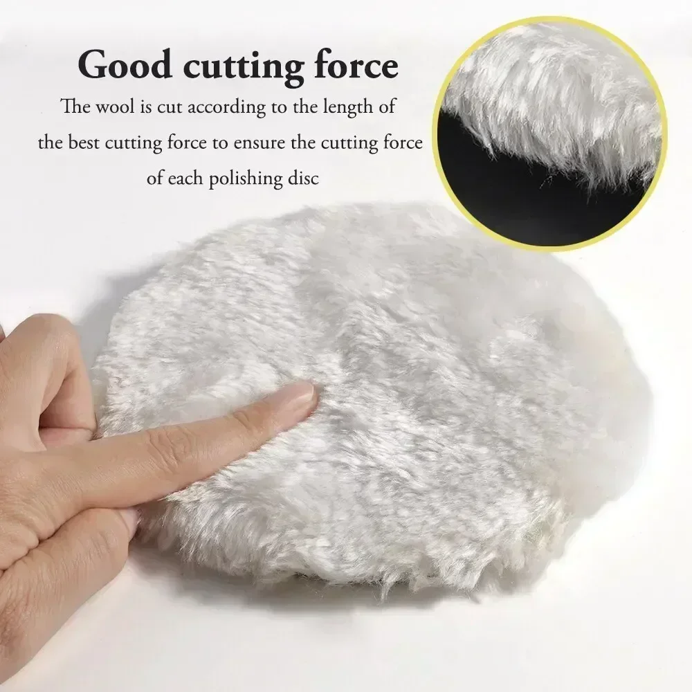 5Pcs/Set Wool Polishing Buffin - Polish Pad Set Buffer บทวิจารณ์และราคา