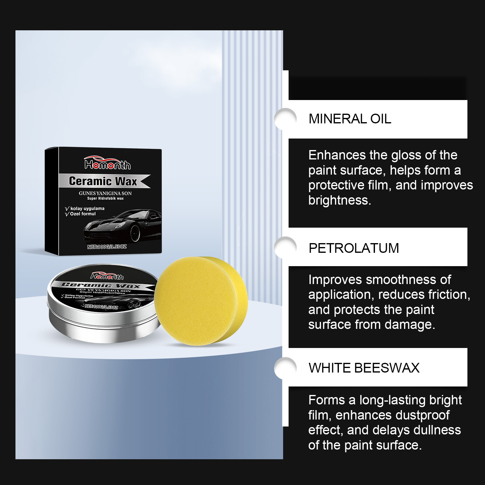 Car Coating Polishing Care Wax - Car Wax Ceramic Coating บทวิจารณ์และราคา