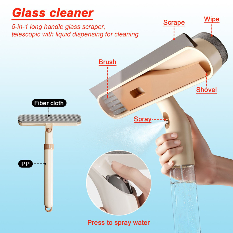 4-in-1 Window Glass Cleaner Ex - Glass Cleaner Streak บทวิจารณ์และราคา