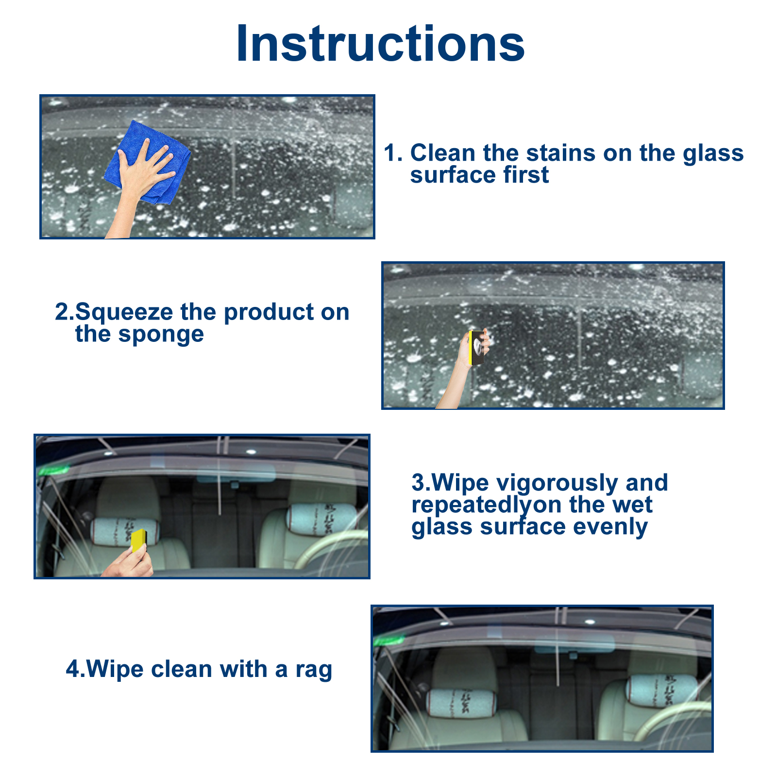Car Glass Polishing Paste Wind - Car Shampoo Ph บทวิจารณ์และราคา