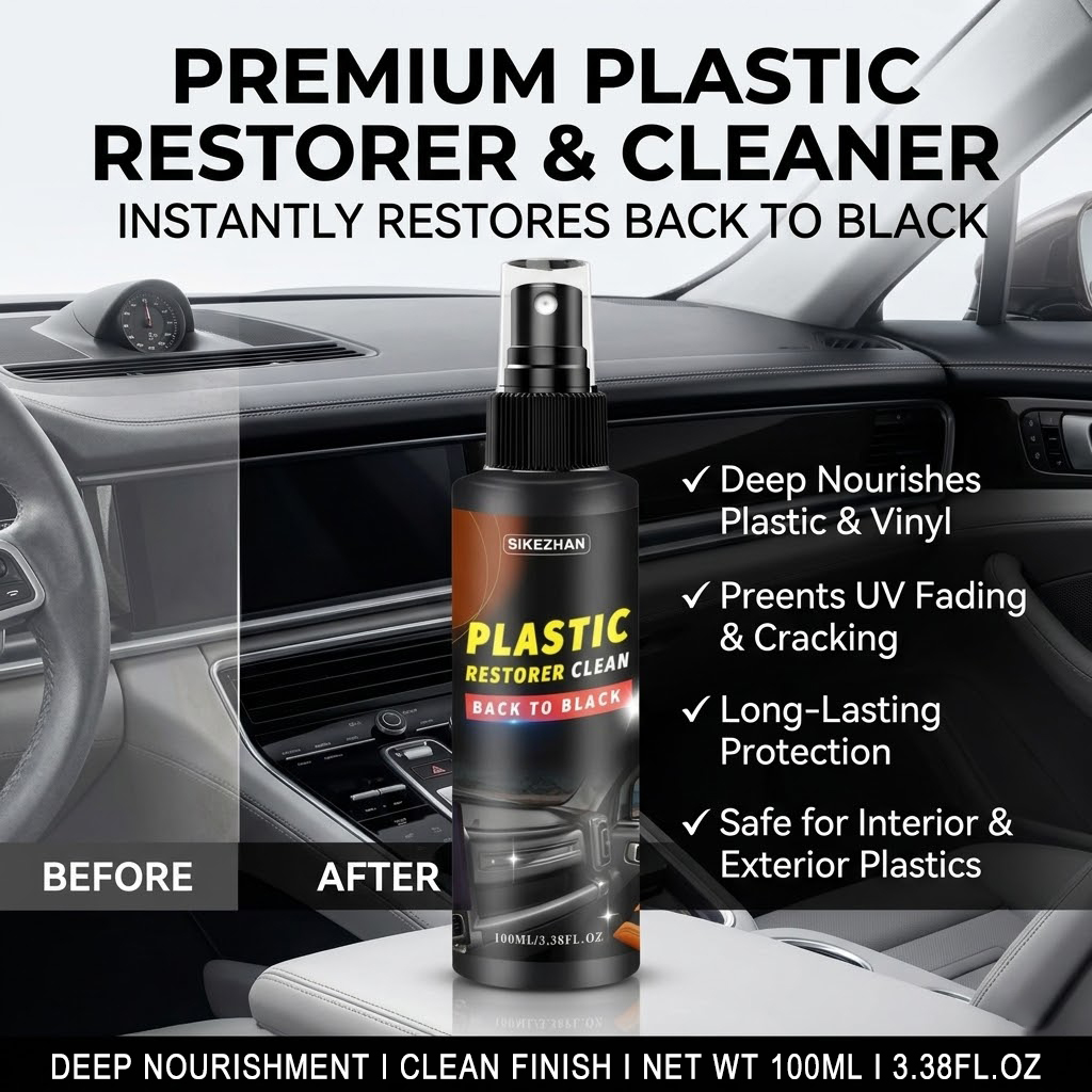 SIKEZHAN Plastic Restorer Clea - Trim Restorer Plastic บทวิจารณ์และราคา