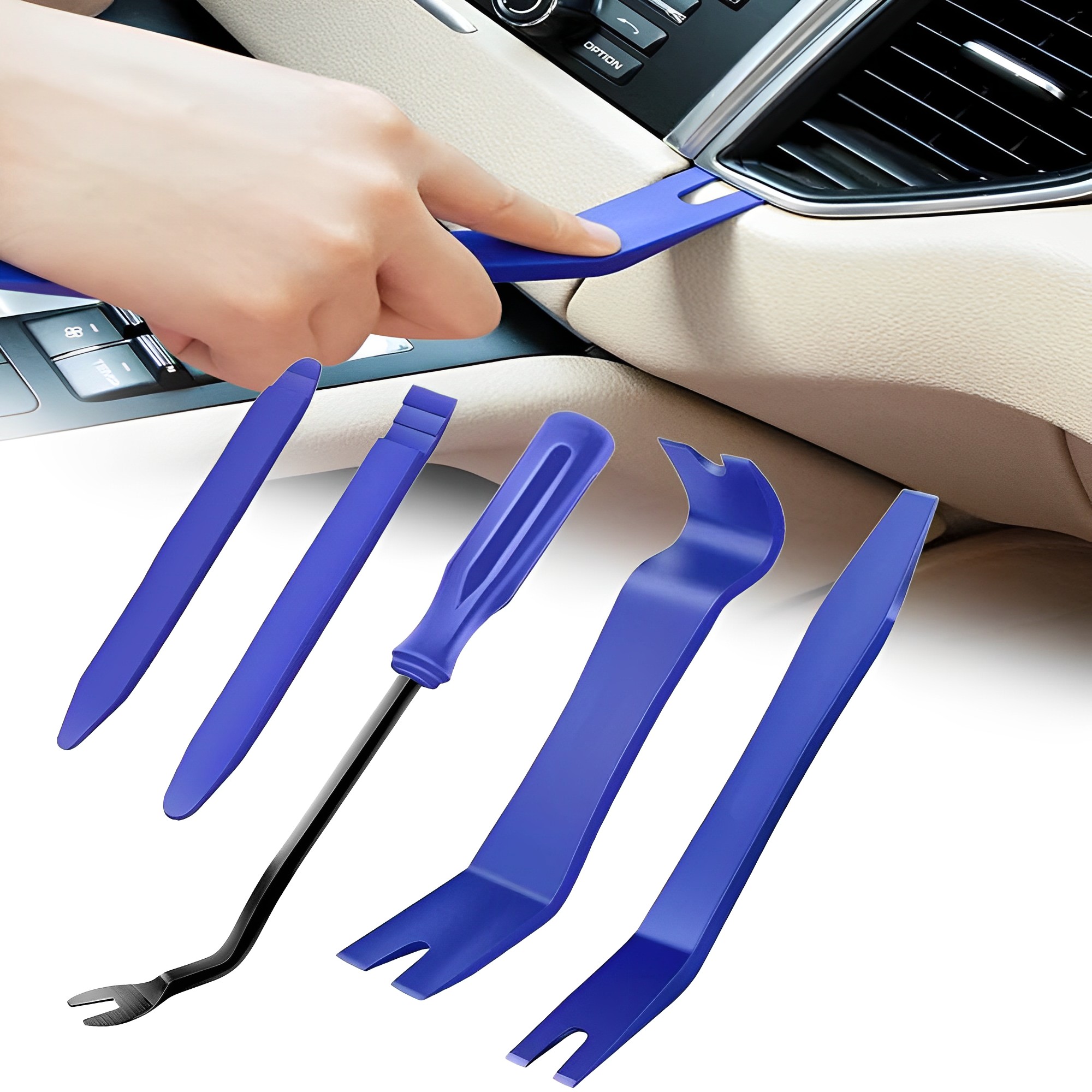 Car Hand Tool Set Car Disassem - Trim Restorer Plastic บทวิจารณ์และราคา