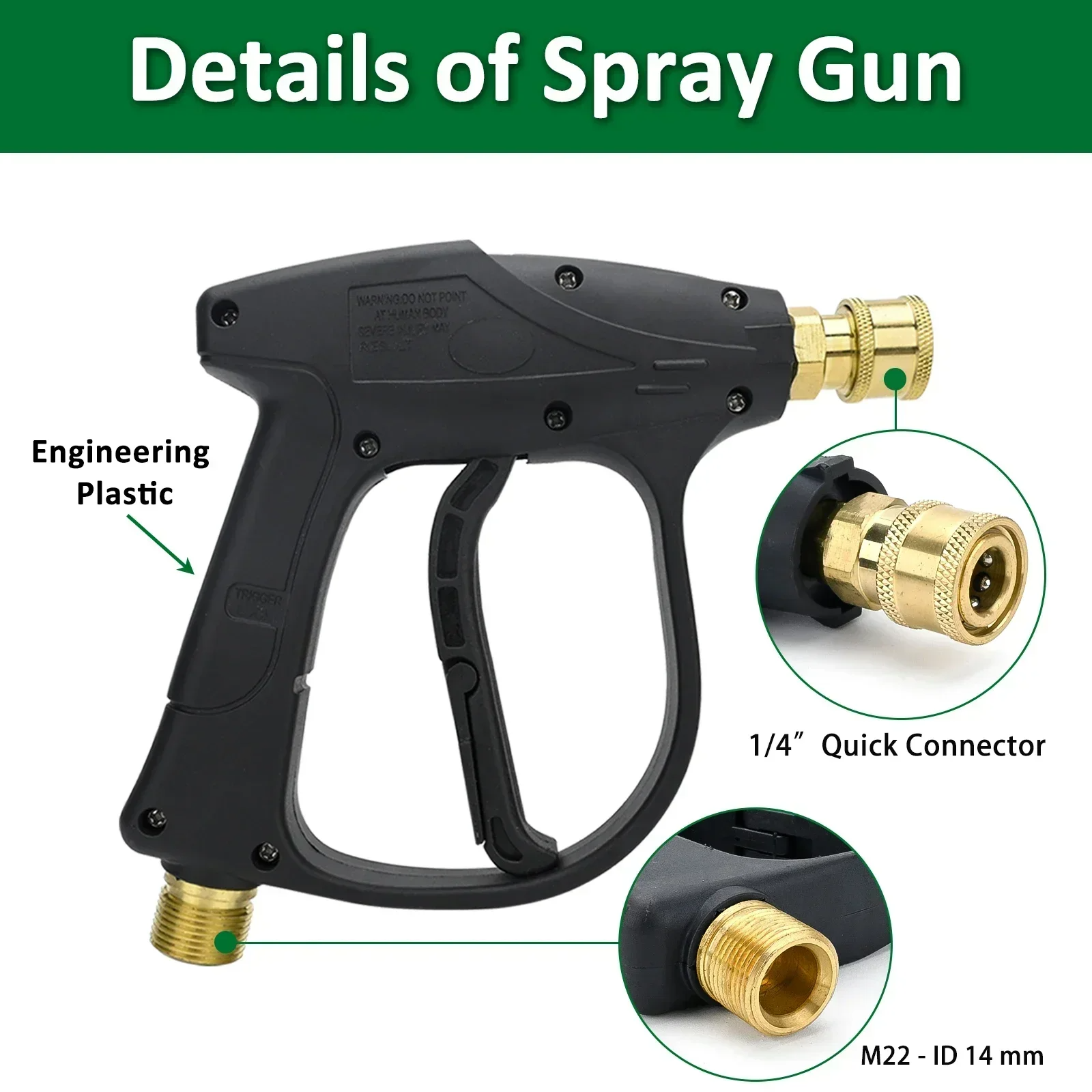 Pressure Washer Gun for Karche - Foam Cannon Car Wash บทวิจารณ์และราคา