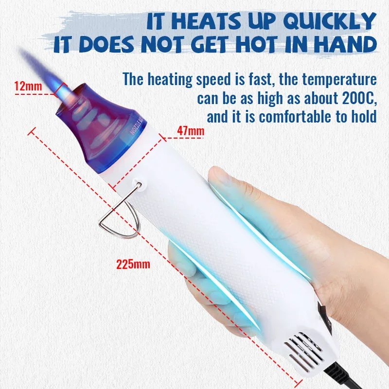Hot Air Gun 220V Soldering Tem - Dryer Car Blower บทวิจารณ์และราคา