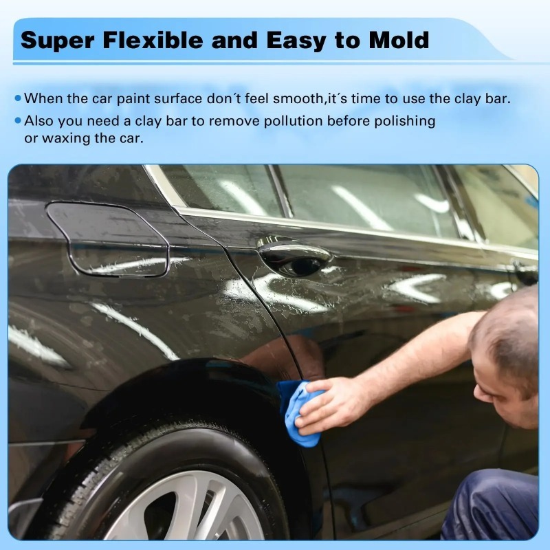 1/2Pcs Car Cleaning Clay Bar W - Clay Bar Lubricant บทวิจารณ์และราคา