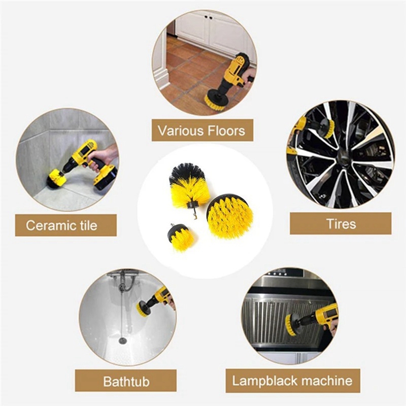 15pcs Electric Floor Scrubber  - Car Cleaning Brush บทวิจารณ์และราคา