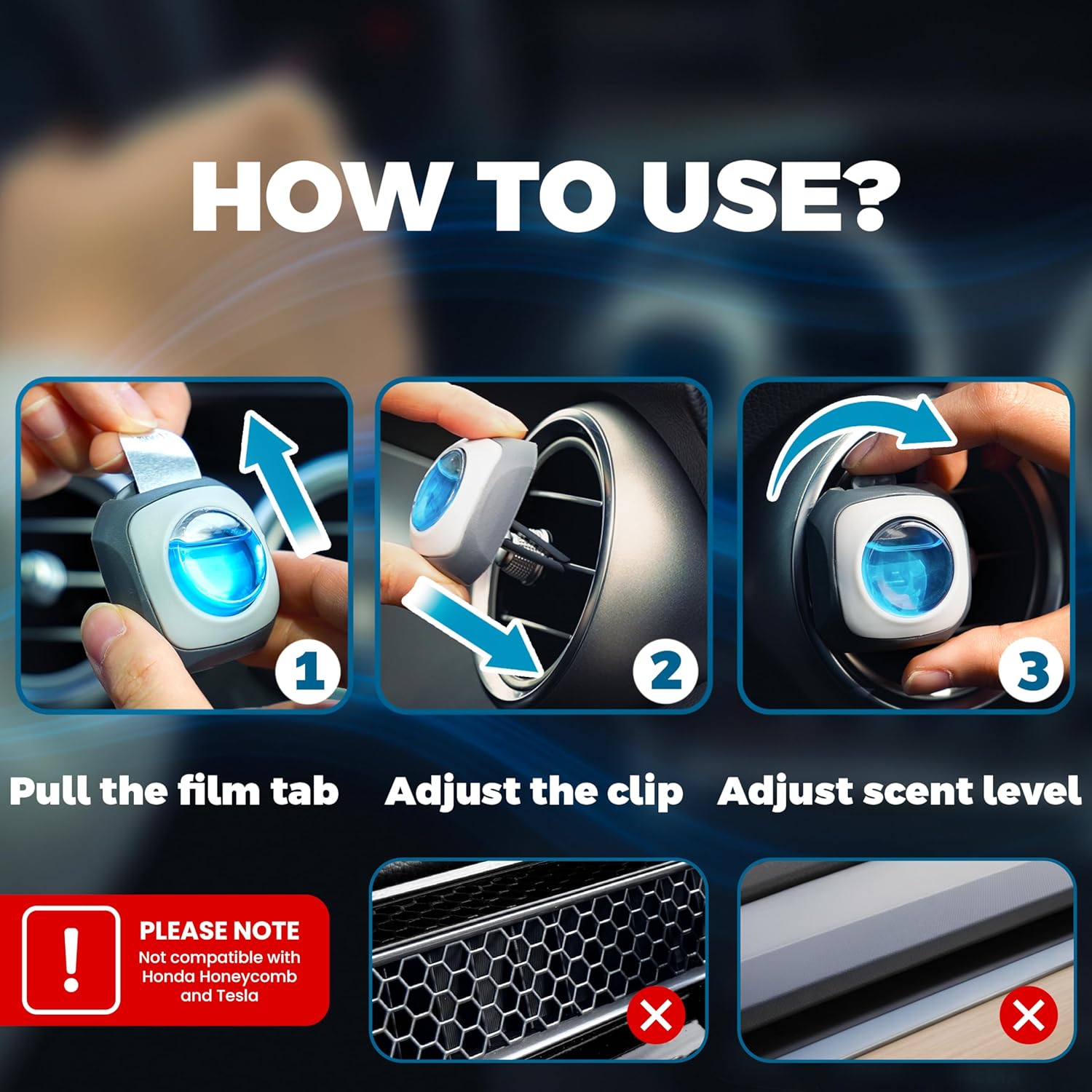 Long Lasting Car Air Freshener - Odor Eliminator Car บทวิจารณ์และราคา