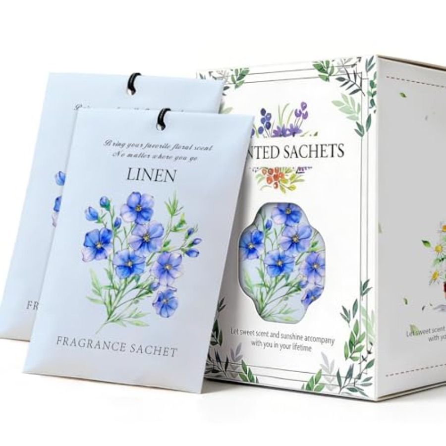 Scented Sachet Bags - 12 Pack  - Odor Eliminator Car บทวิจารณ์และราคา