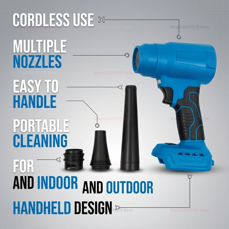 Brushless Turbojet Fan Cordles - Dryer Car Blower บทวิจารณ์และราคา